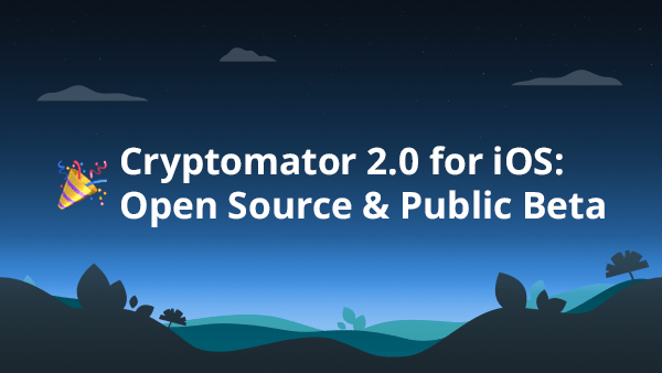 Cryptomator 2.0 für iOS: Open Source und Beta-Release
