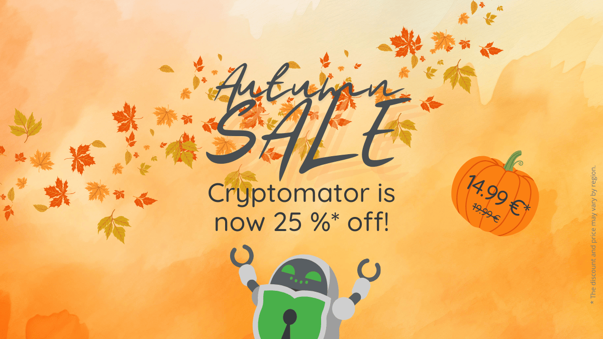25% Off Cryptomator