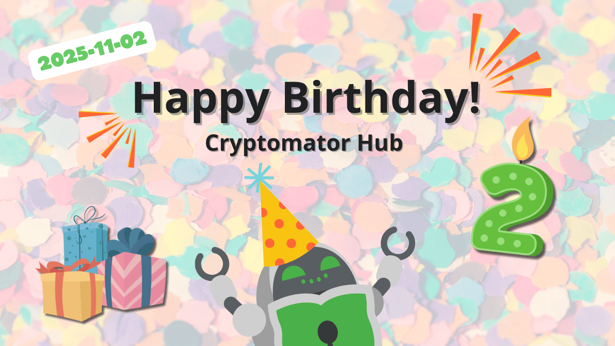 Zwei Jahre Cryptomator Hub – Teamverschlüsselung neu gedacht