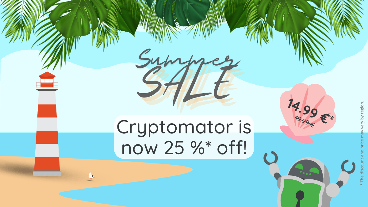 25% Off Cryptomator