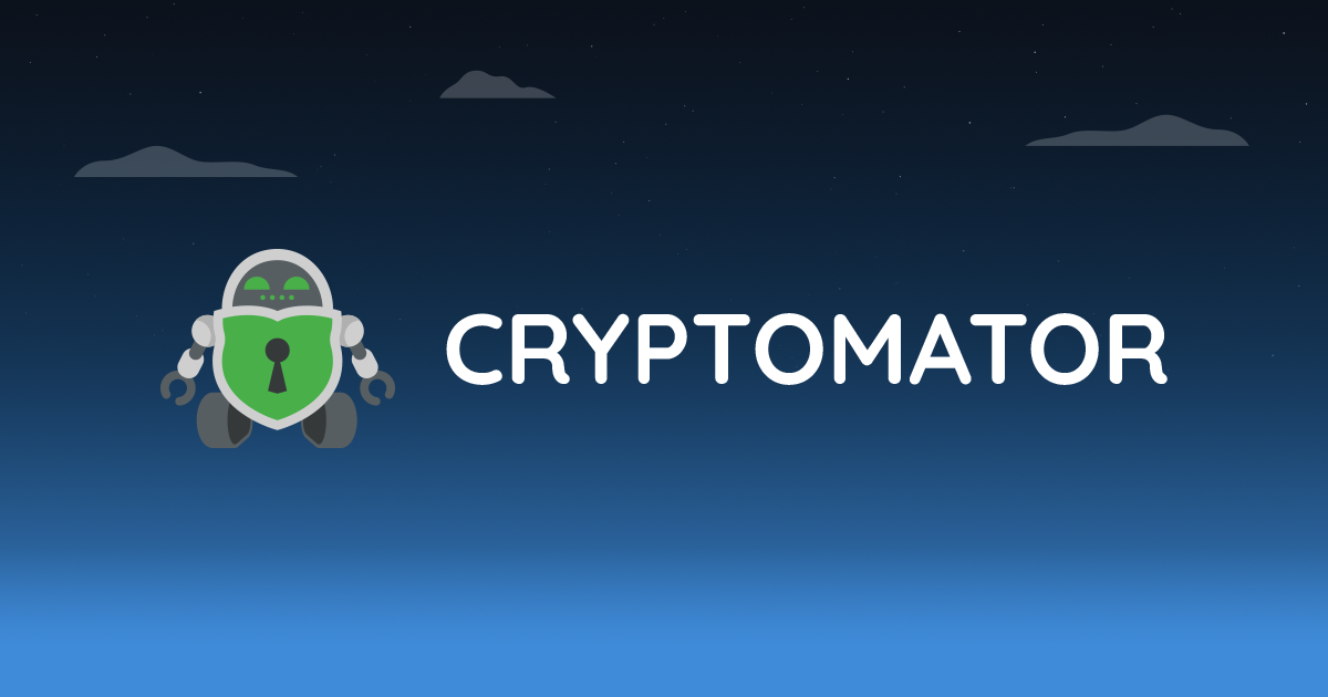 Cryptomator - Free Cloud Encryption for Dropbox & Co
